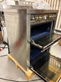 (Outlet) - Lofra Komfyr - Dolce Vita 70 cm (2 ovner) (Rustfri/Bronse) Induksjon