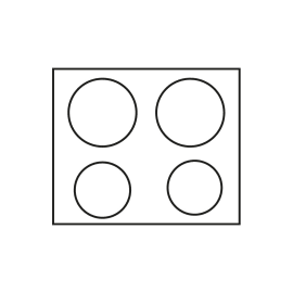 piano-de-cuisson-dolce-vita-70-cm-2-fours-noir-laiton-induction