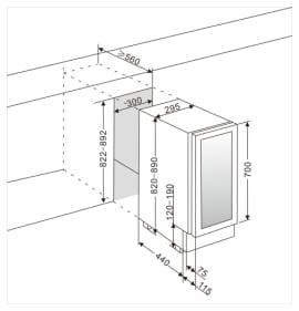 under-counter-champagne-fridge-winecave-700-30s-anthracite-black
