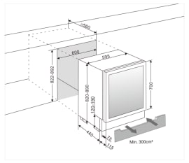 built-in-beer-fridge-beerserver-60-anthracite-black