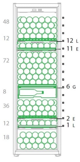 viinin-sailytyskaappi-winestore-800-glass