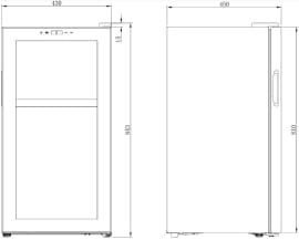 freistehender-weinkuhlschrank-northern-collection-28-black