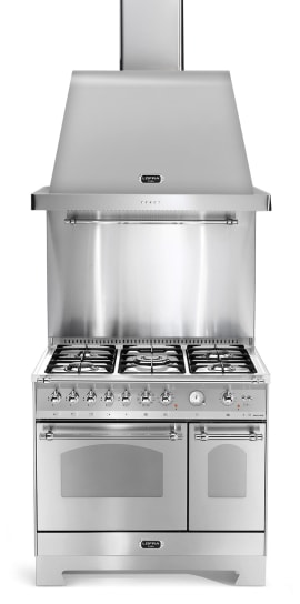 piano-de-cuisson-dolce-vita-90-cm-2-fours-acier-inoxydable-chrome-gaz