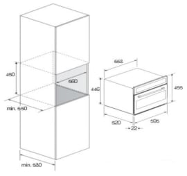 dolce-vita-60-cm-four-micro-ondes-combine-acier-inoxydable-chrome