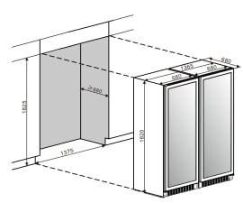 viinin-sailytyskaappi-velvet-220-glass-double-door