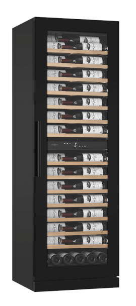 vinkoleskab-til-indbygning-winecave-187-anthracite-black-label-view