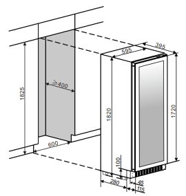 innbyggbart-vinskap-winecave-slim-182d-fullglass-black
