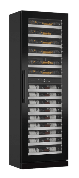 einbau-weinkuhlschrank-winecave-slim-182d-fullglass-black