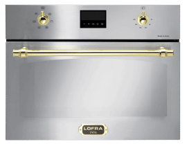 lofra-dolce-vita-60-cm-four-micro-ondes-combine-inox-laiton