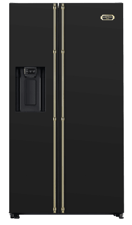 dolce-vita-refrigerateur-noir-laiton-90-cm