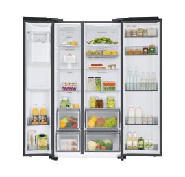 dolce-vita-kuhlschrank-schwarz-bronze-90-cm