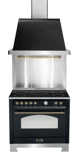 herdpaket-schwarz-messing-dolce-vita-90-cm-induktion-1-backofen-herd-dunstabzugshaube-herdblende