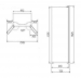 dolce-vita-kylskap-krom-massing-90-cm