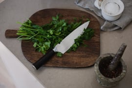 kockkniv-vg10-stal-20-cm