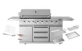 stainless-collection-fristaende-gasolgrill-med-6-brannare-och-infrarod-powersear-zone-inkl-tillbehorspaket