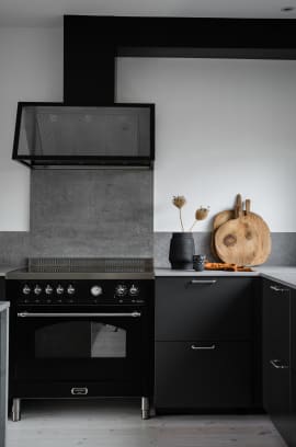 komfurpakke-lofra-90-cm-induktion-1-ovn-fjaras-100-cm-fasett-sort