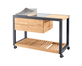 freistehende-outdoorkuche-induktionskochfeld-und-teppanyakimodul-arvid