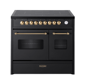 cuore-piano-de-cuisson-a-induction-90-cm-2-fours-noir-laiton-brosse