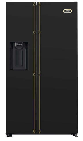 dolce-vita-refrigerateur-noir-laiton-90-cm