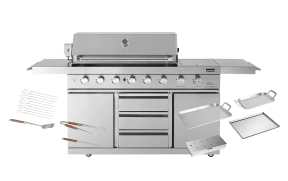 stainless-collection-fristaende-gasolgrill-med-6-brannare-och-infrarod-powersear-zone-inkl-tillbehorspaket