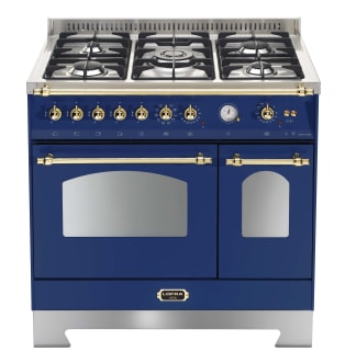 piano-de-cuisson-dolce-vita-90-cm-2-fours-bleu-laiton-gaz