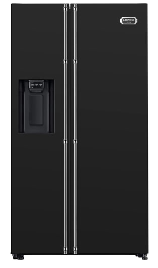 dolce-vita-kjoleskap-svart-krom-90-cm