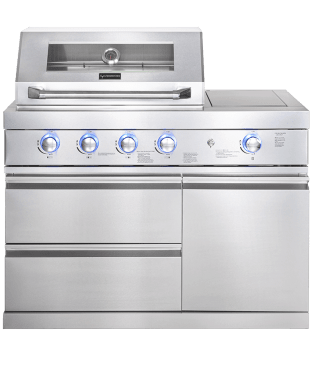 pure-free-standing-gas-grill-with-4-burners-and-infrared-side-burner-stainless