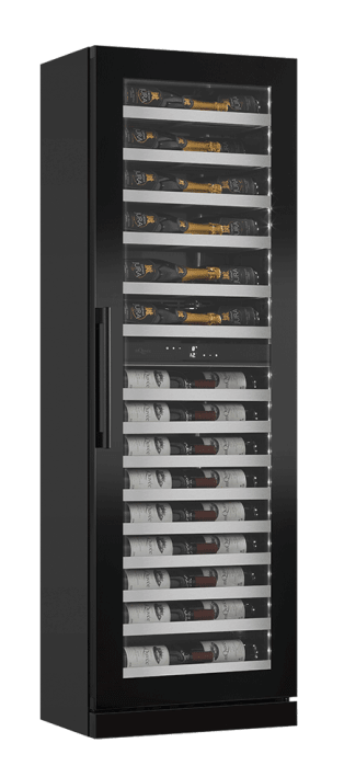 vinkoleskab-til-indbygning-winecave-slim-182d-fullglass-black