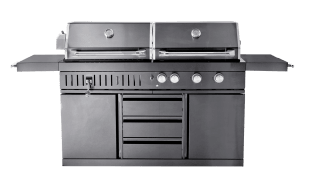 black-collection-freistehender-gas-und-holzkohlegrill