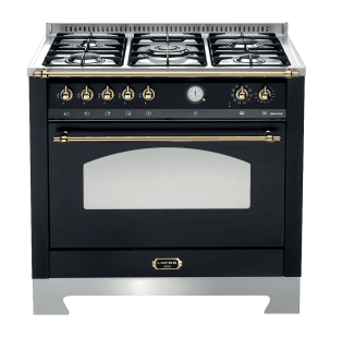 dolce-vita-gasskomfyr-90-cm-1-ovn-svart-messing