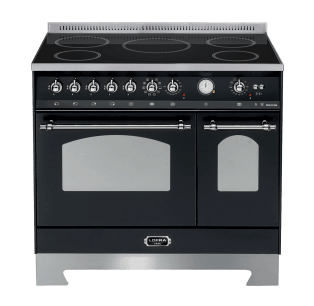 piano-de-cuisson-dolce-vita-90-cm-2-fours-noir-chrome-induction