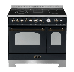 piano-de-cuisson-dolce-vita-90-cm-2-fours-noir-bronze-ceramique