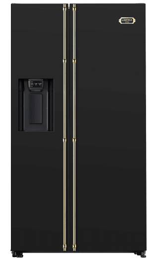 dolce-vita-refrigerateur-noir-laiton-90-cm