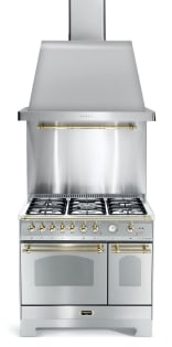 Ensemble piano de cuisson - Dolcevita 90 cm (piano de cuisson à gaz + hotte + crédence) 