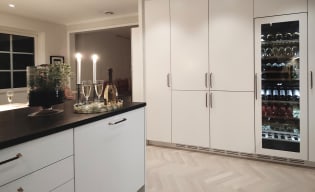 Full-height wine fridge