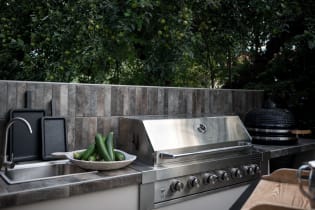 Inbyggbar grill
