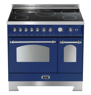 Piano de cuisson - Dolce Vita 90 cm (2 fours) (Bleu/Chrome) Induction