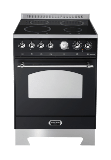 Piano de cuisson - Dolce Vita 60 cm (1 four) (Noir/Chrome) Induction