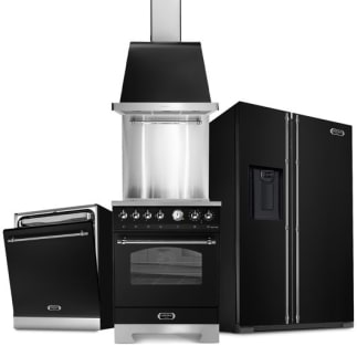 Kökspaket - Lofra Dolce Vita 60 cm (spis + diskmaskin + kylskåp + fläkt + stänkskydd) Induktion