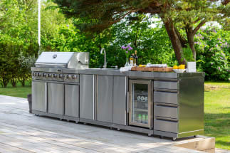 Stainless Collection - Frittstående utekjøkken - Oregon (Rustfri)