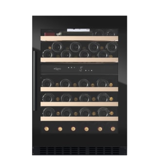 Cantina Vino da incasso Ventilata doppia temperatura porta inox 280 LT 11  ripiani 121 bottiglie +5°C/+22°C - mod. WINE280DX