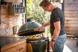 Bakesten / Pizzasten til kamado grill - XLarge