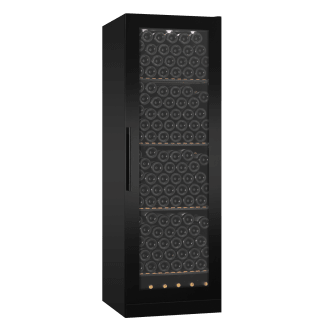 Viinin säilytyskaappi - WineStore 215 Full Glass Black