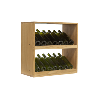 Viiniteline 60x60x30 cm (Label-view)