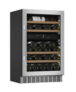Sisäänrakennettava viinikaappi – WineCave 700 50D Stainless