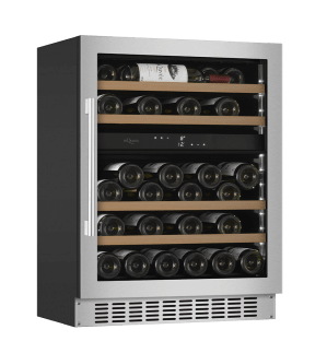 Under-counter wine fridge - WineCave 700 60D Stainless