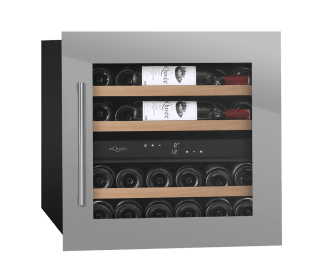 Integroitava viinikaappi - WineKeeper 25D Stainless 
