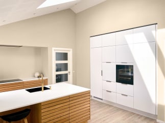 Integrated wine fridge - WineKeeper Exclusive 25D Push-pull