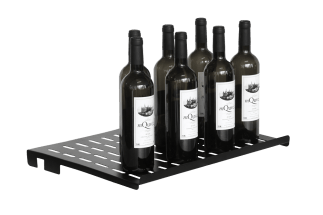 "Standing Bottle" -metallilevy - WineExpert 180