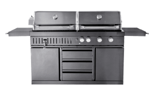 Black Collection - Frittstående Gass- og kullgrill